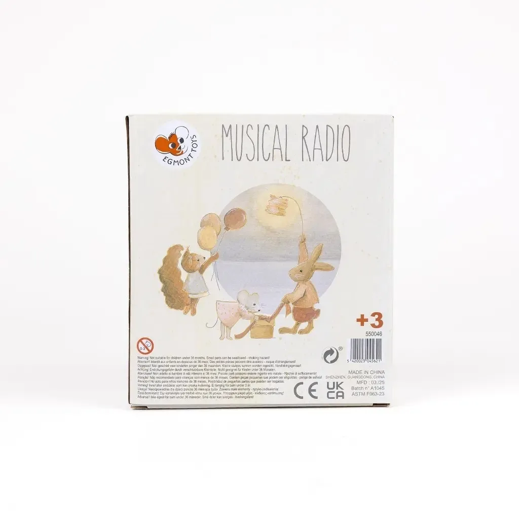Radio muzical pentru copii Prietenii, Egmont Toys - imagine 5