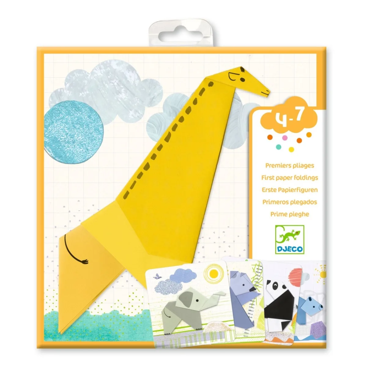 Joc creativ origami Jungla vesela, Djeco