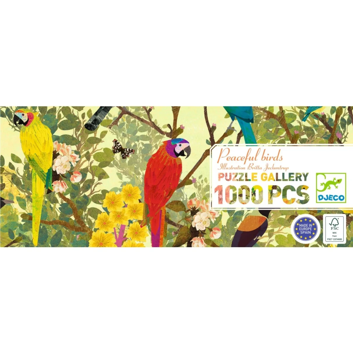 Puzzle galerie Paradis tropical , Djeco - imagine 2