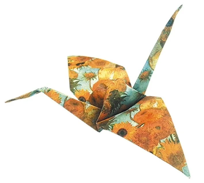 Origami pasari design Van Gogh, Fridolin - imagine 3