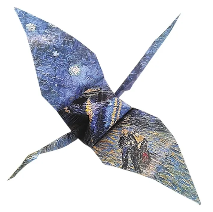 Origami pasari design Van Gogh, Fridolin - imagine 5