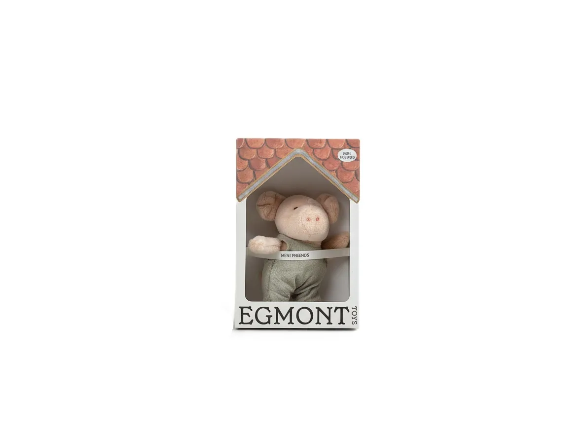 Mini Porcusorul de plus Bart, Egmont Toys - imagine 4