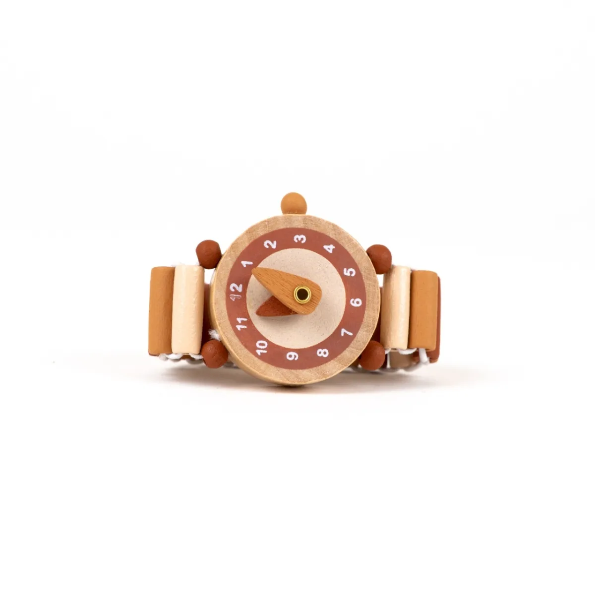 Ceas de mana din lemn Emma, Egmont Toys - imagine 4