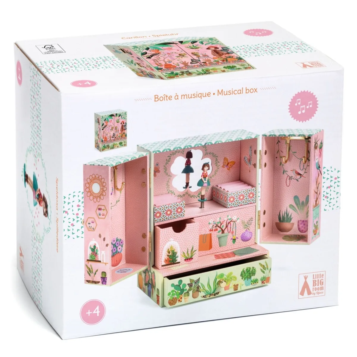 Cutie muzicala Gradina secreta, Djeco - imagine 4