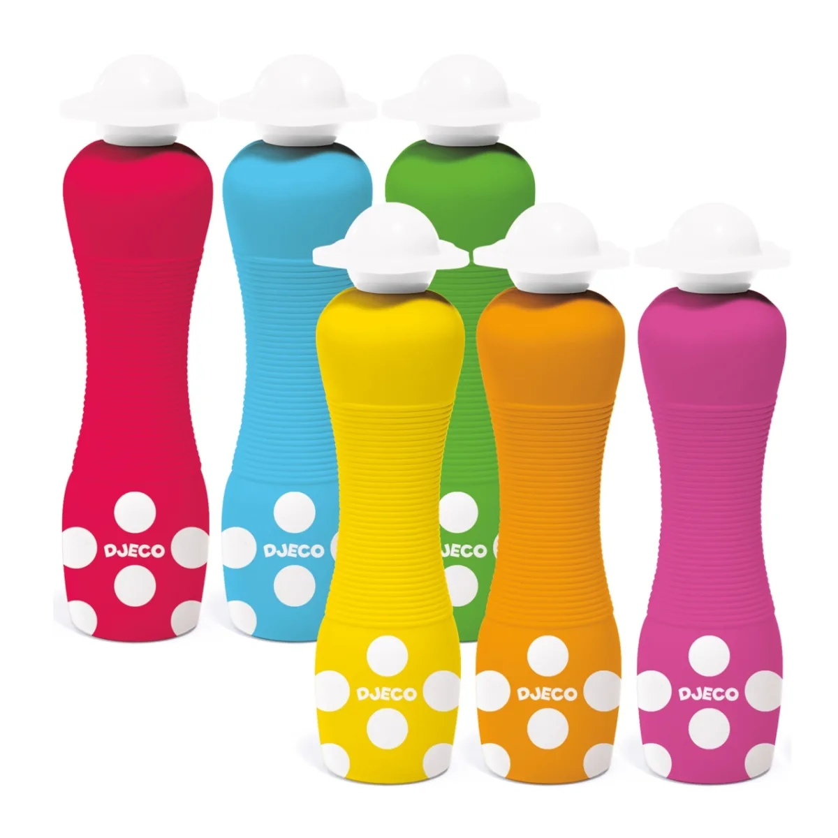Set 6 markere rotunde pentru bebe, Djeco - imagine 4