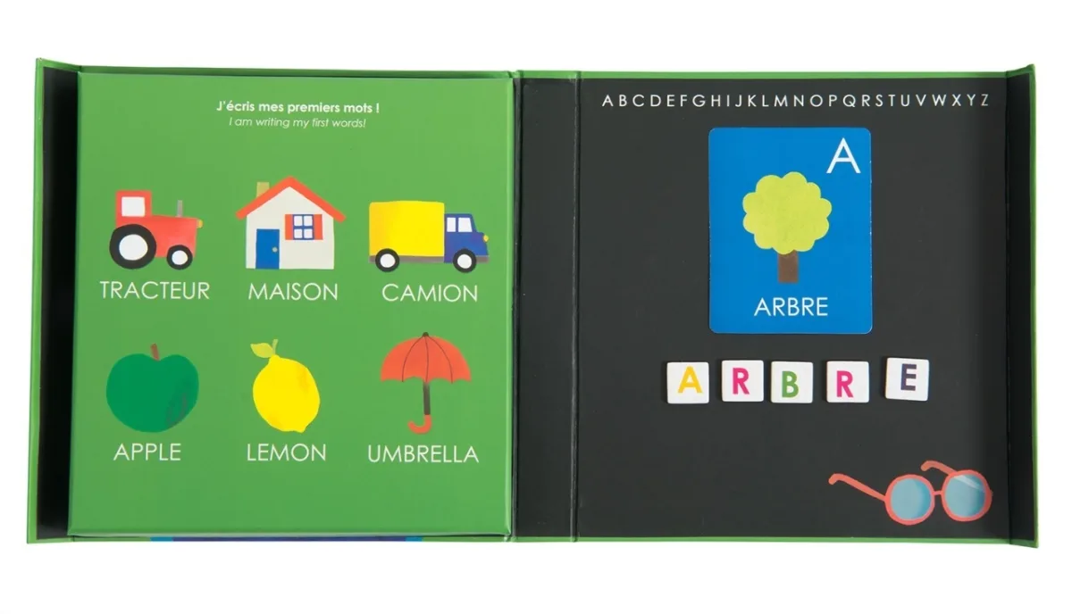 Joc magnetic alfabet Popipop, Moulin Roty - imagine 5