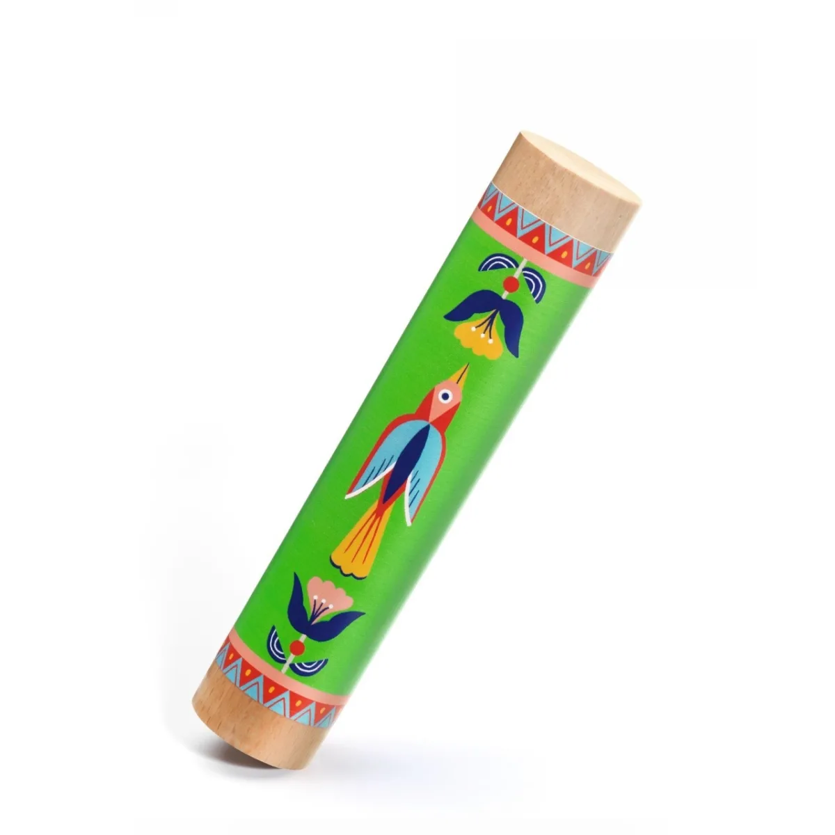 Instrument muzical din lemn Rain stick, Djeco - imagine 2