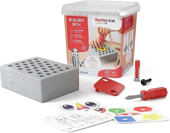 Set de constructie si bricolaj Builder-Box, Fischertechnik - imagine 2