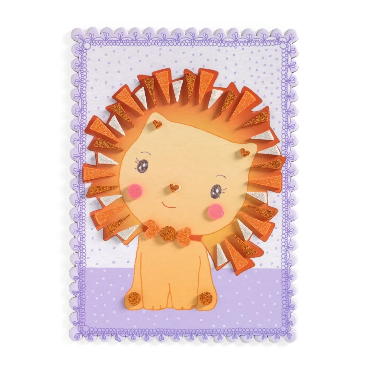 Kit creativ cu mozaic Tinyly Margo & Co, Djeco - imagine 5