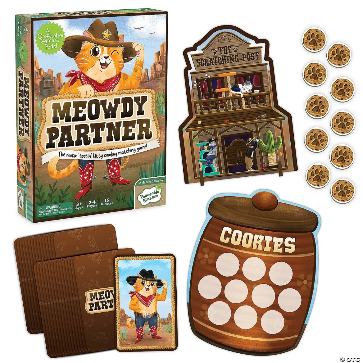 Joc de cooperare si potrivire Pisicuta cowboy, Meowdy Partner