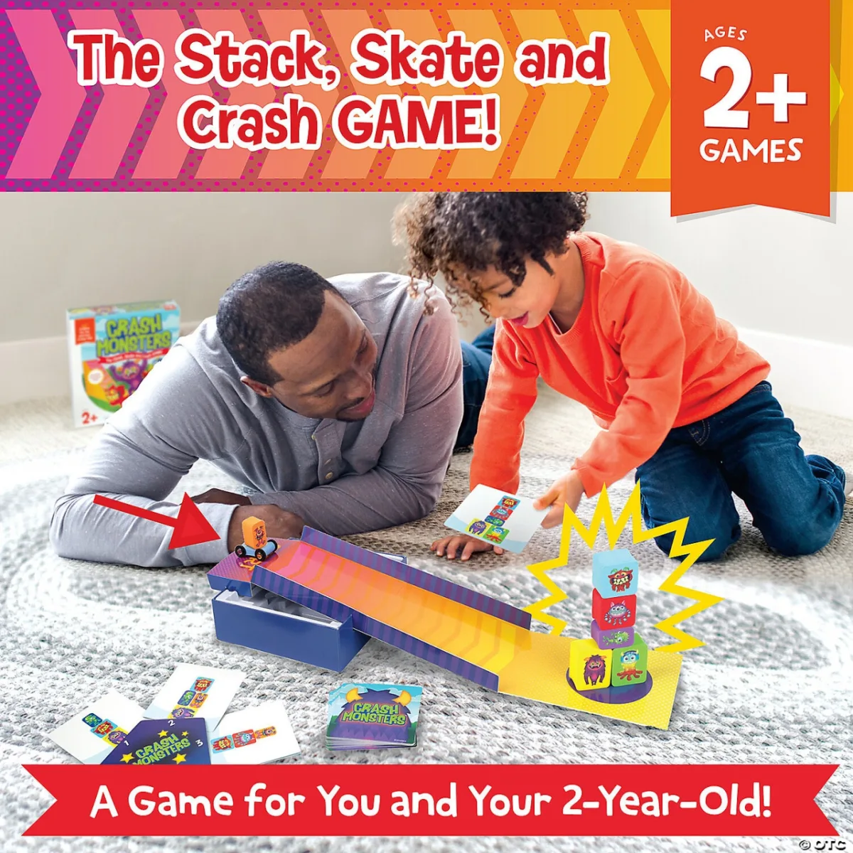 Joc distractiv de asociere si motricitate cu mostruleti haiosi, Crash Monsters - imagine 2