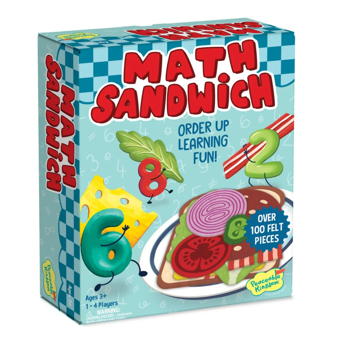 Joc matematic pentru prescolari Math sandwich, Peaceable Kingdom