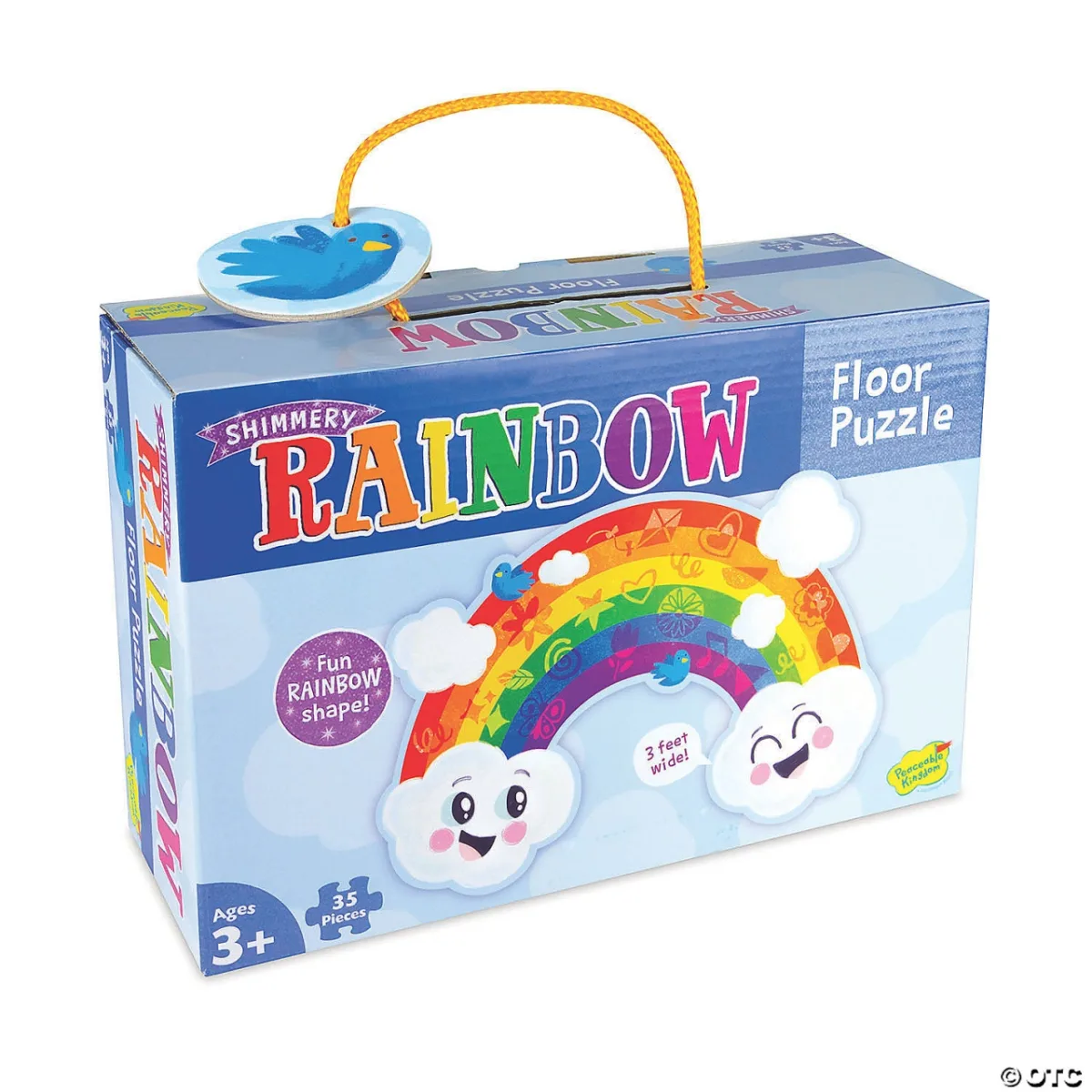 Puzzle de podea curcubeu, Peaceable Kingdom