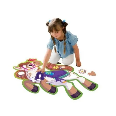 Pony floor puzzle - Puzzle de podea in forma de ponei - imagine 3