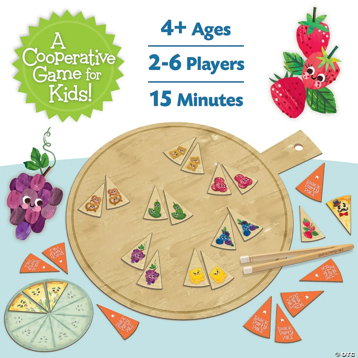 Joc de cooperare si memorie Petrecerea cu gustari, Snack Party Pals - imagine 2
