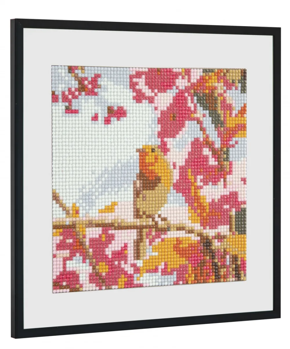 Set creativ pictura cu diamante, Diamond painting, pasari, Craft Sensations - imagine 3