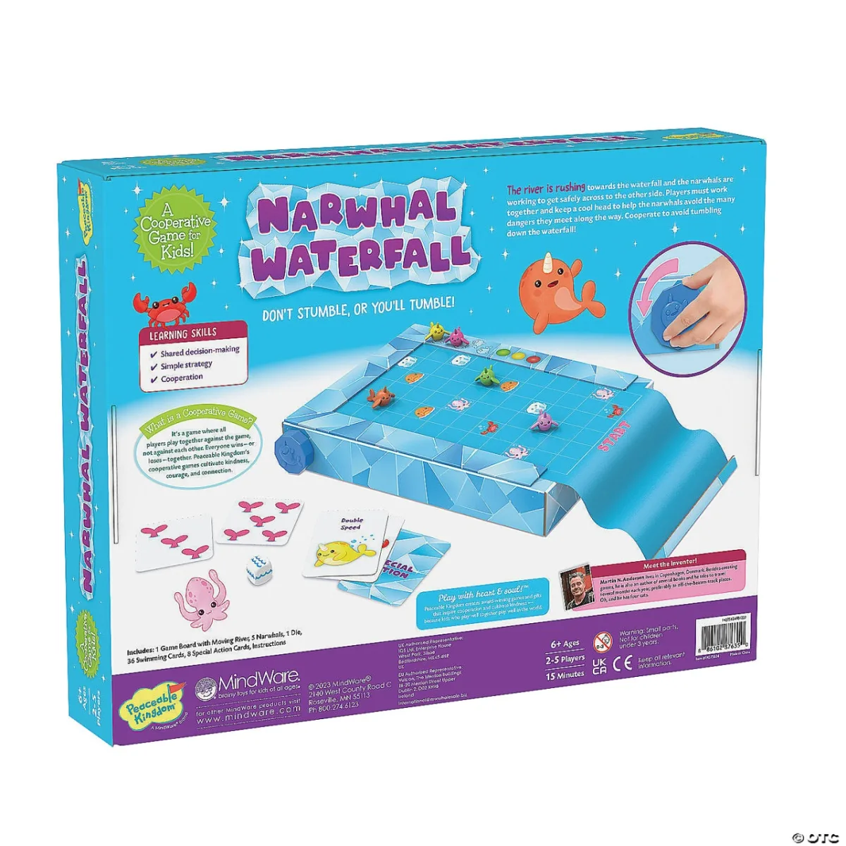 Joc de cooperare Aventuri in cascada narvalilor, Peaceable Kingdom - imagine 2