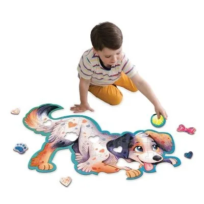 Puzzle de podea în forma de catelus – Puppy - imagine 2