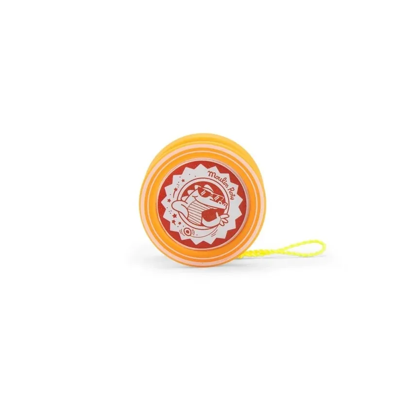 Yo-Yo din silicon, Moulin Roty Portocaliu
