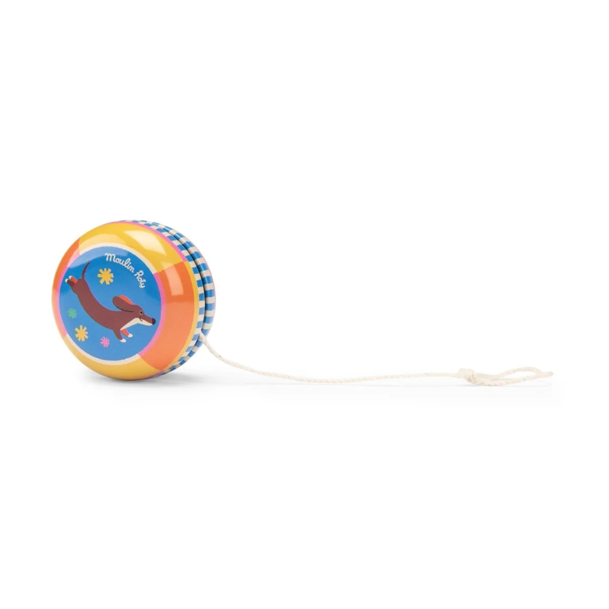 Yo-yo metalic Catelusul vesel, Moulin Roty - imagine 3