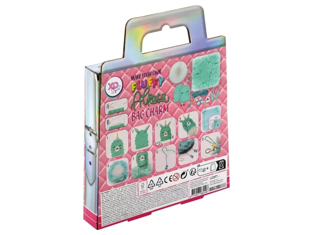 Set creativ DIY, Breloc pufos unicorn - imagine 2