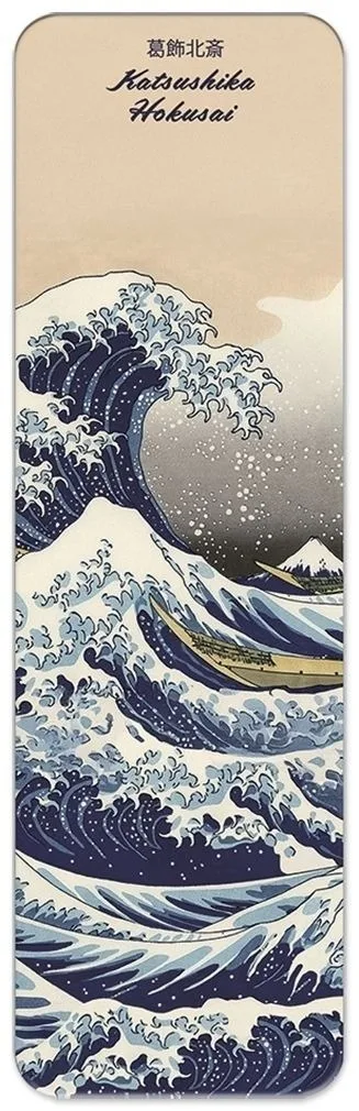 Semn de carte Hokusai - Marele val, Fridolin