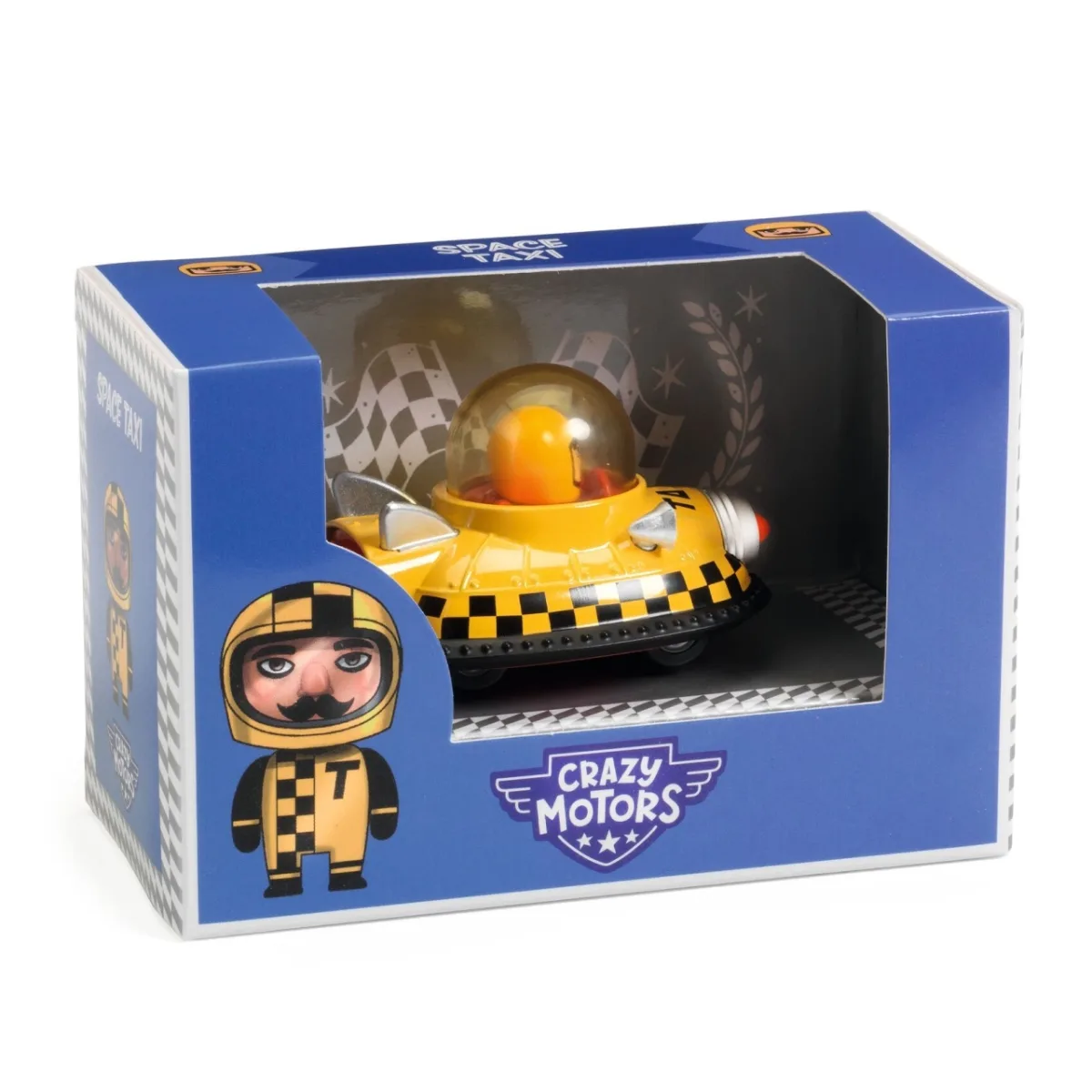 Masina de curse Space Taxi Colectia Crazy Motors, Djeco