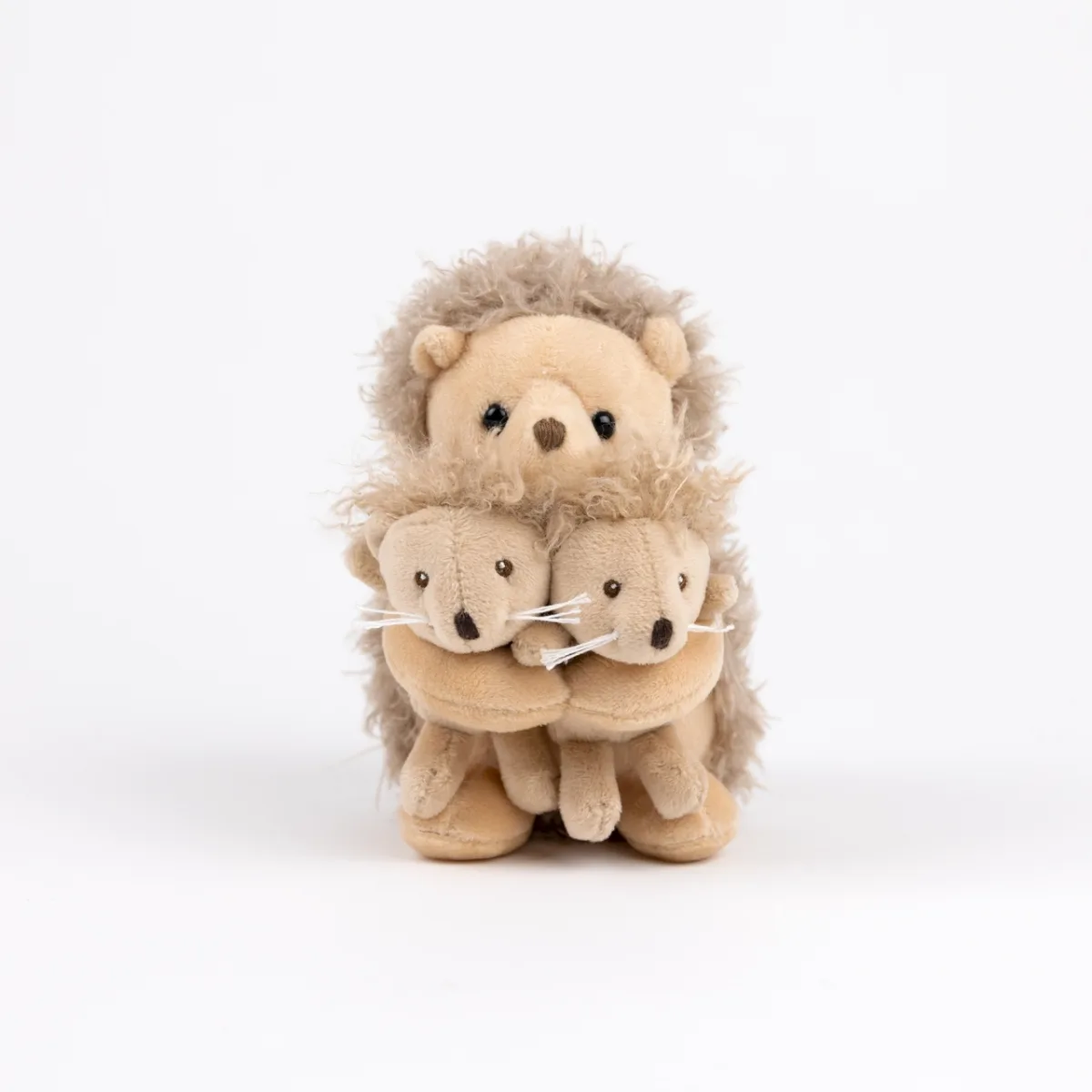 Jucarie de plus Mama arici cu doi pui, Egmont Toys