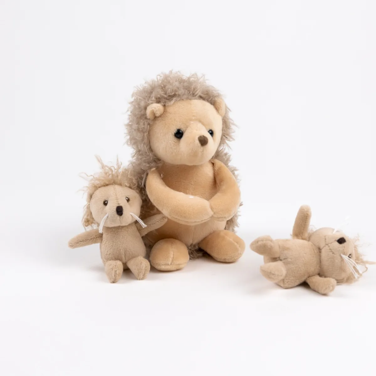 Jucarie de plus Mama arici cu doi pui, Egmont Toys - imagine 3