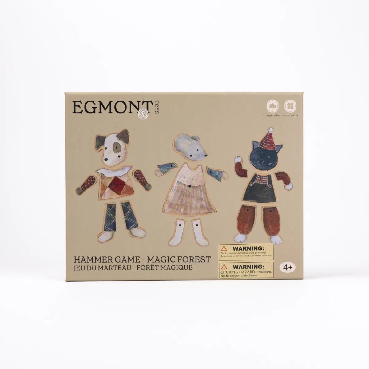 Joc de indemanare cu ciocanel si panou din pluta, Egmont Toys