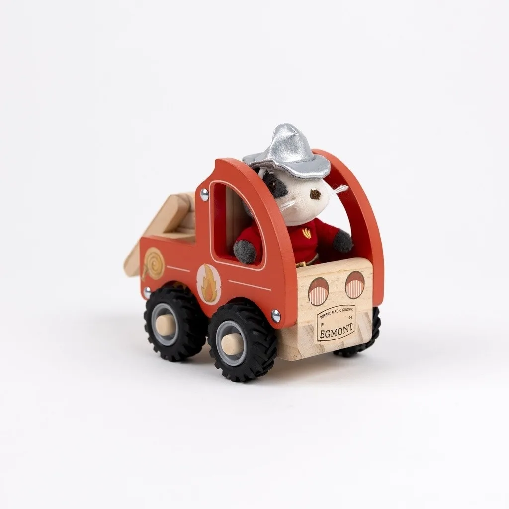 Masina de pompieri cu personaj, Egmont Toys - imagine 2