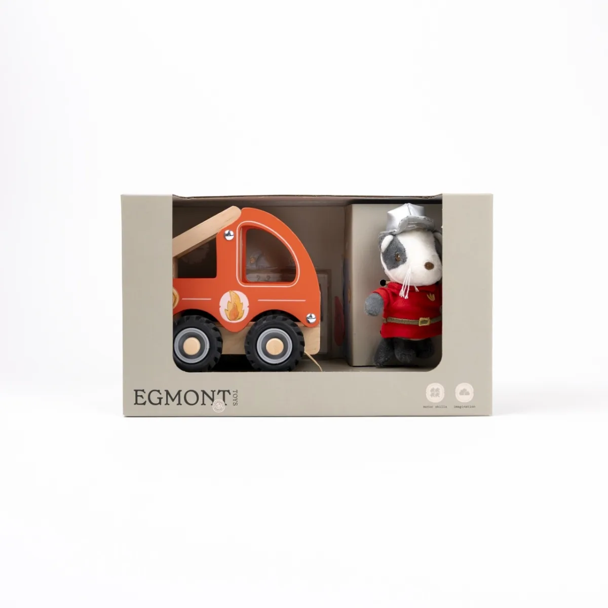 Masina de pompieri cu personaj, Egmont Toys