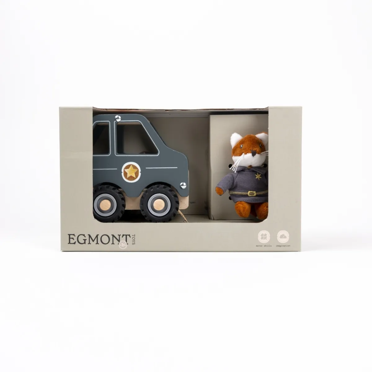 Masina de politie cu mini figurina, Egmont Toys