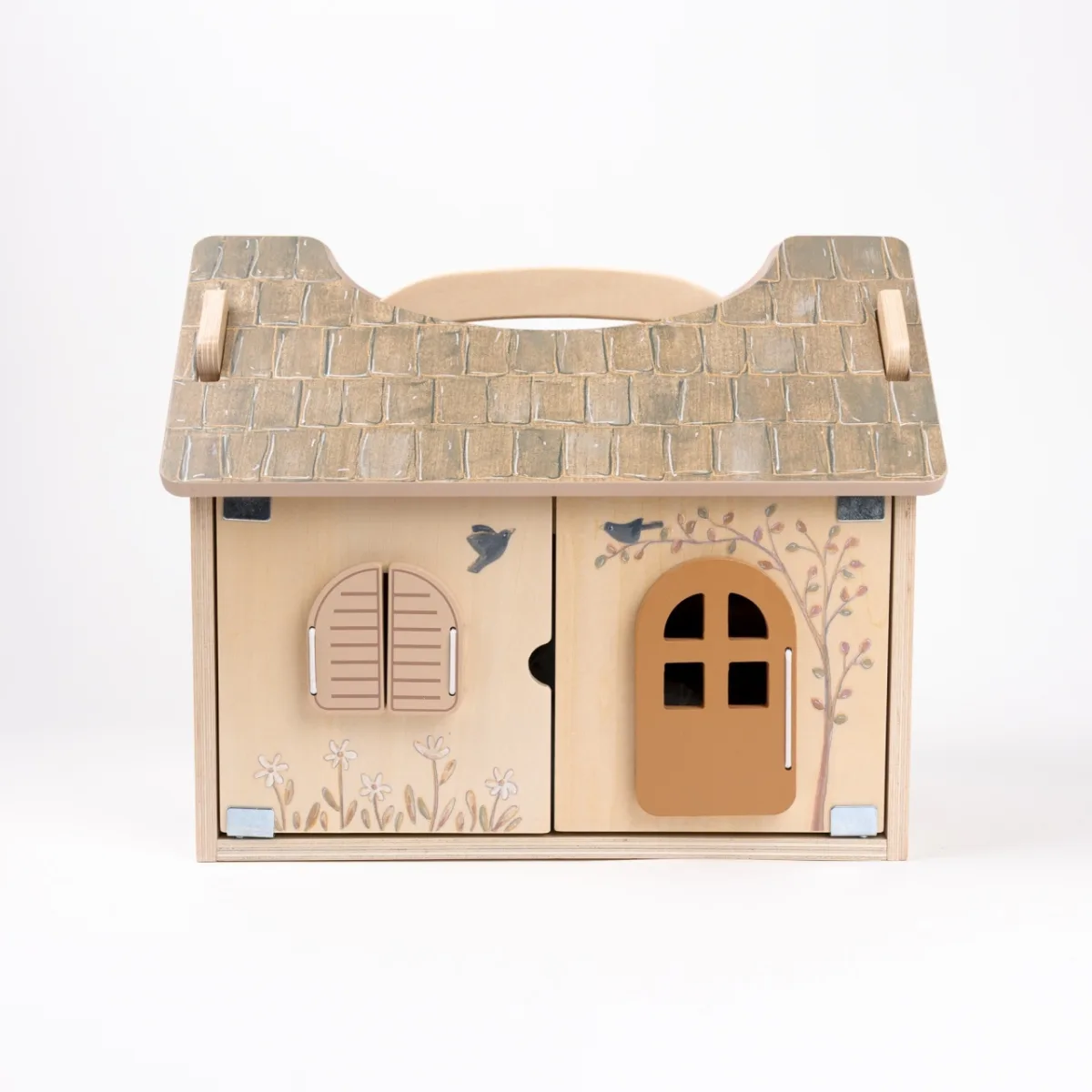 Casuta de papusi cu doua veverite de plus, Egmont Toys - imagine 3