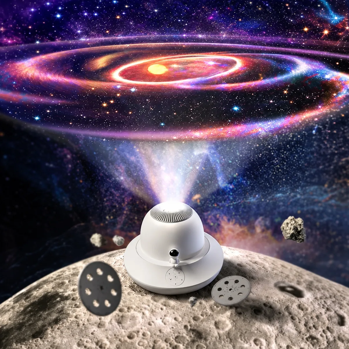 Proiector astronomic si lampa de veghe, TopBright - imagine 4