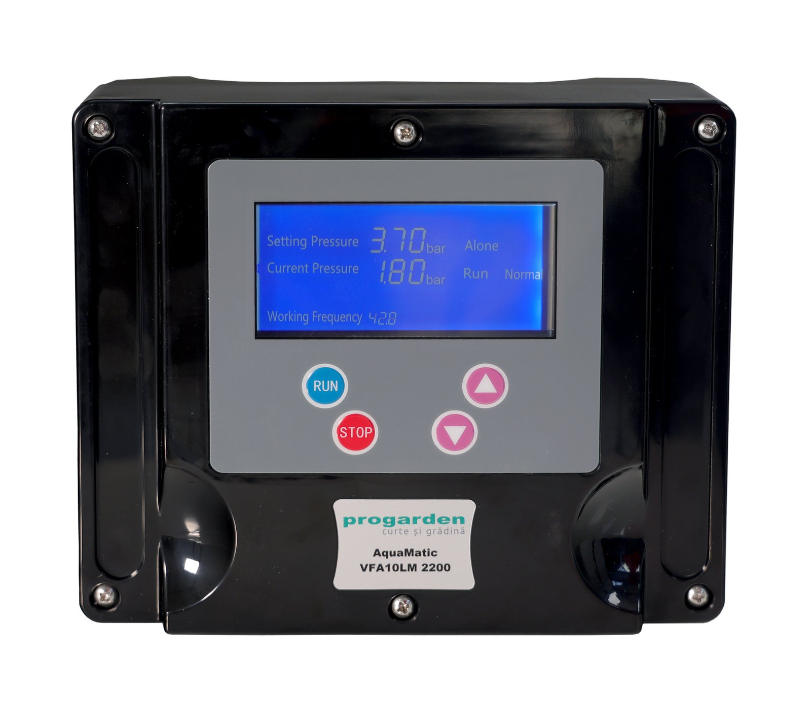 ProGARDEN AquaMatic 2200 Controler VFD 20-50Hz, 2.2kW, 1x230V-in, 1x230V-out, compact, LED