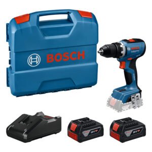 GSR 18V-65 Masina de gaurit si insurubat + 2 acumulatori + incarcator+L-Case Bosch