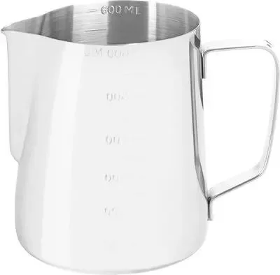 Cana pentru spumarea laptelui ECG Milk Jug Lucido, 600ml, otel inoxidabil - imagine 3