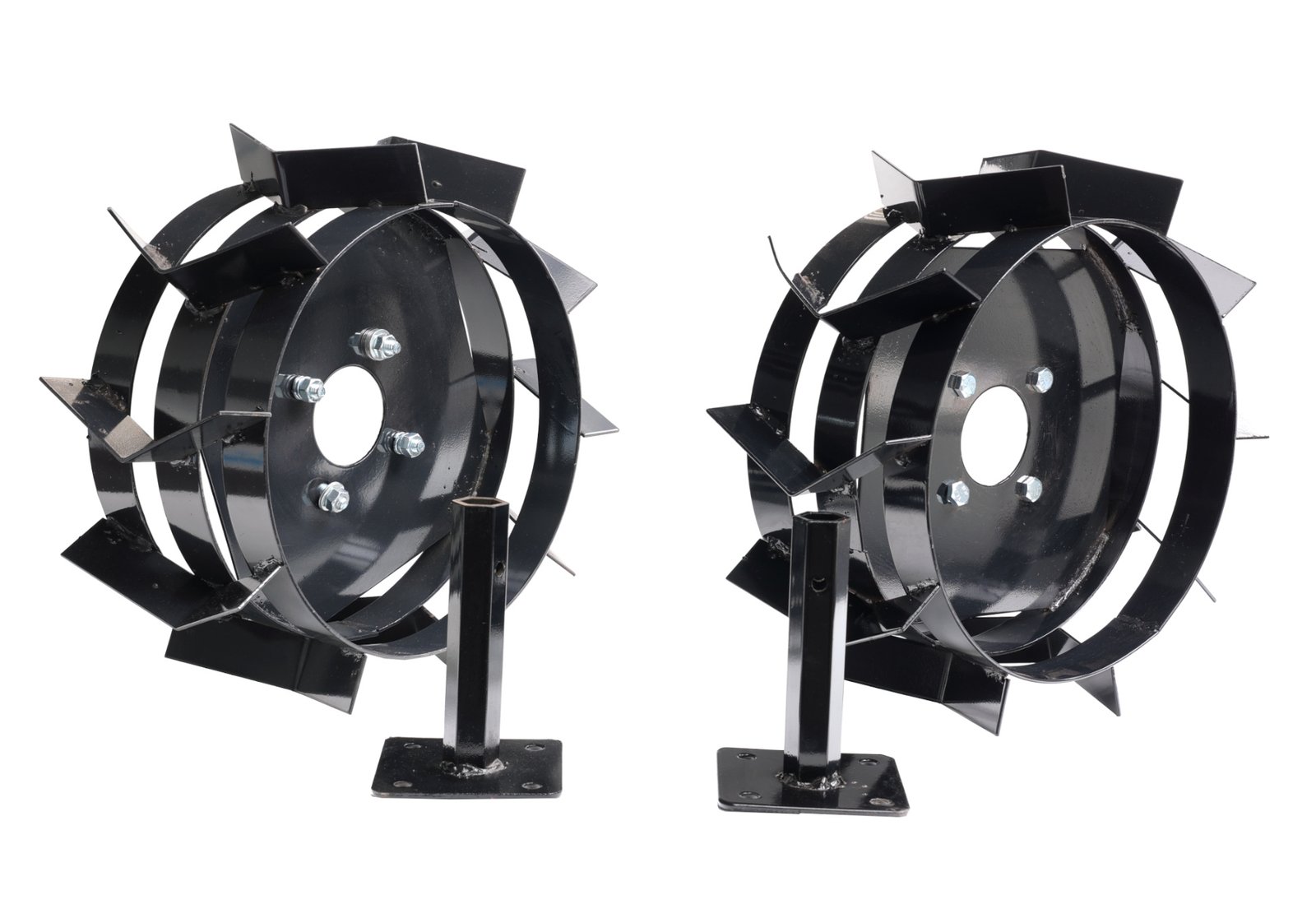 ProGARDEN Set 2 roti metalice 400×8 cu manicot 23mm