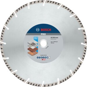 Disc diamantat PRO Multi Material, 350×25.4×3.3x10mm Bosch