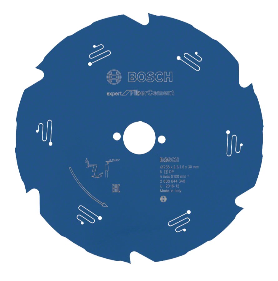 Bosch Panza ferastrau circular Expert for Fibre Cement 235x30x2.2, 6T