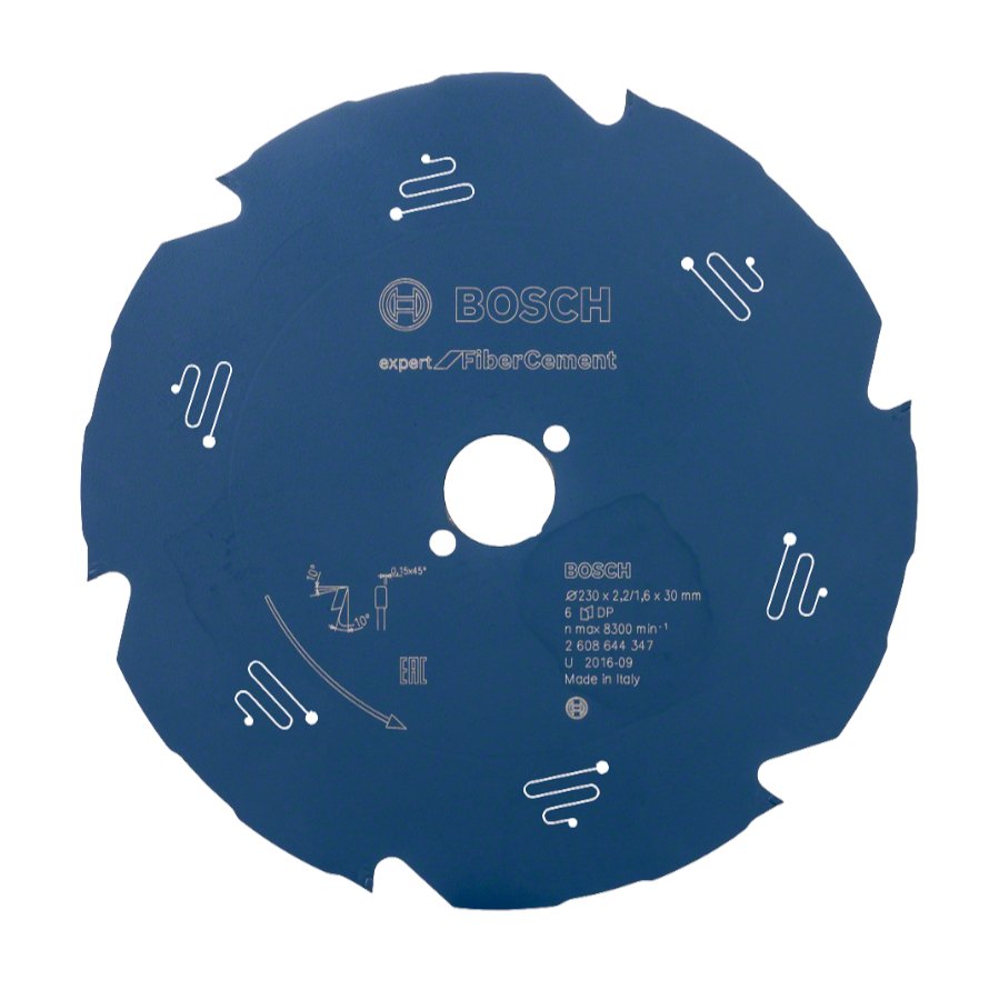 Bosch Panza ferastrau circular Expert for Fibre Cement 230x30x2.2mm, 6T