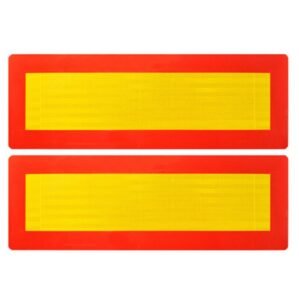 Set placute reflectorizante pentru camioane „VEHICUL LUNG”