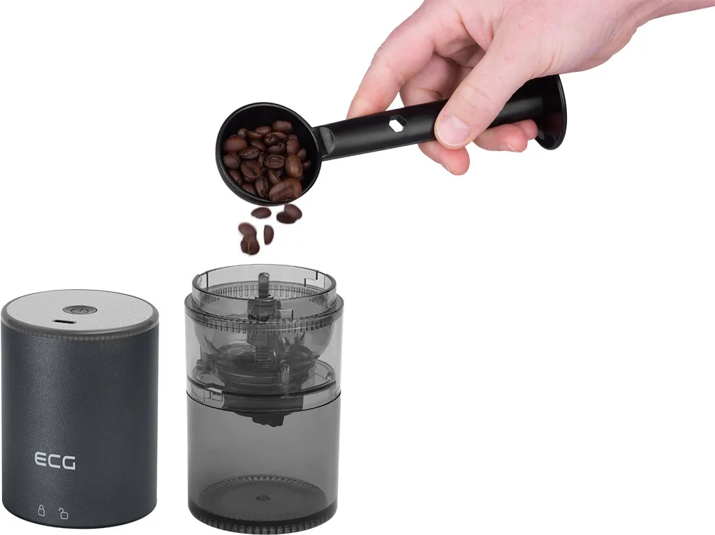 Rasnita electrica portabila pentru cafea KM 160 Minimo Premio, baterie integrata Li-Pol 3,7 V, capacitate boabe 120 ml - imagine 4