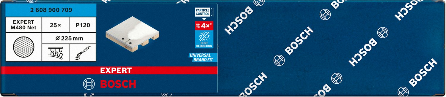 bosch set 25 foi abrazive expert m480, 225mm, g120 2 Bosch Set 25 Foi abrazive Expert M480, 225mm, G120 - imagine 2