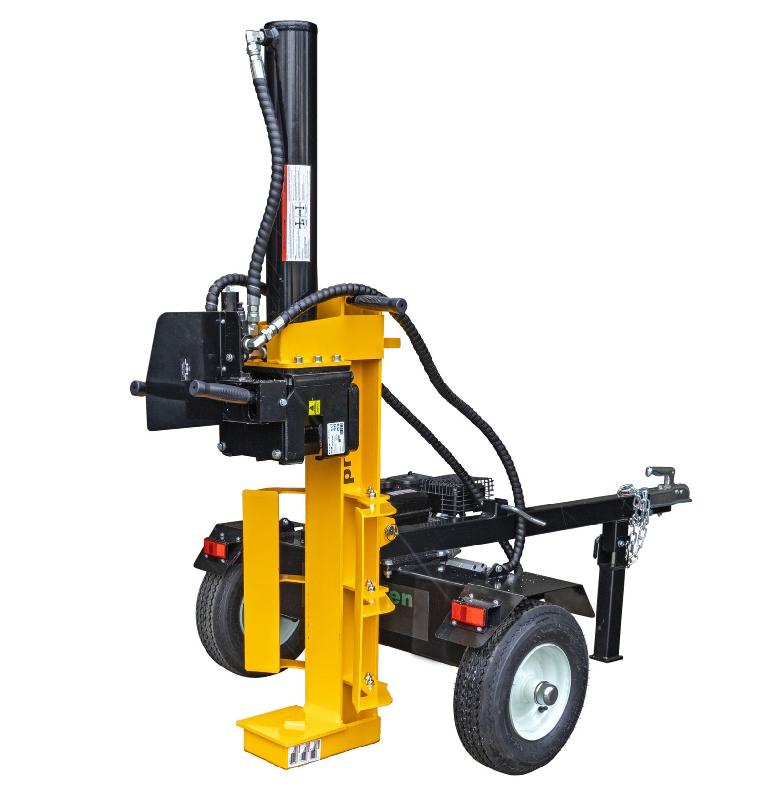 ProGARDEN DH25B Despicator busteni, 25T, benzina, tractabil, Dmax 500mm