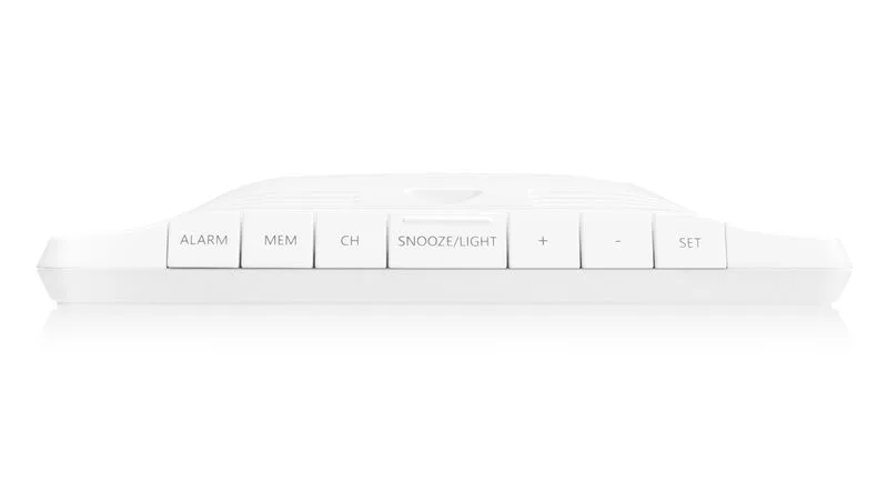 Statie meteo interior-exterior GoGEN ME 3397 W, LCD color, 3 senzori inclusi, ceas cu alarma, alb - imagine 7