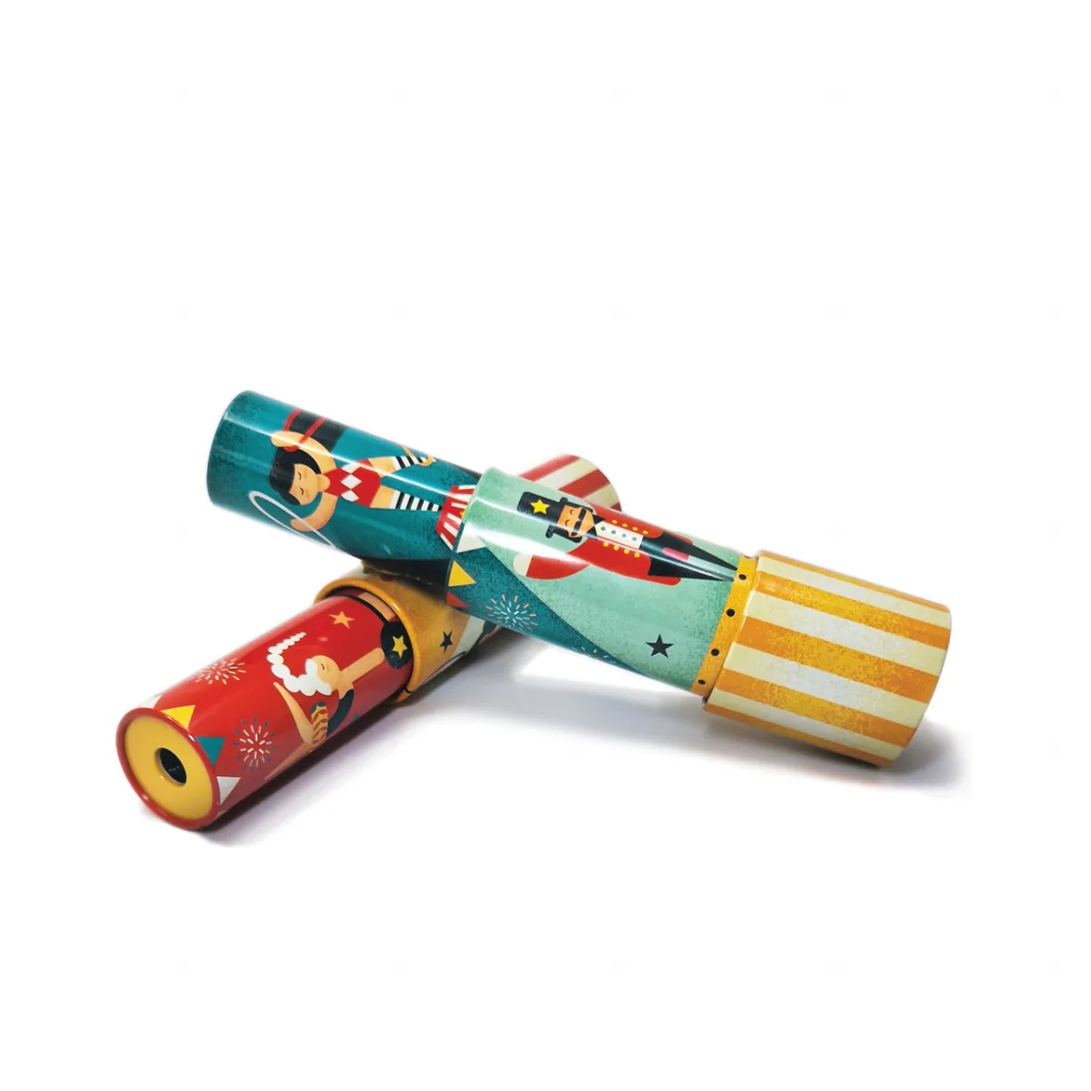 Caleidoscop metalic telescopic, Circ albastru, Svoora - imagine 3