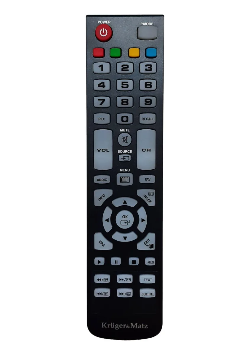 Telecomanda pentru televizoarele marca Kruger&Matz KM0232, KM0248, KM0250, KM0255UHD, KM0265UHD