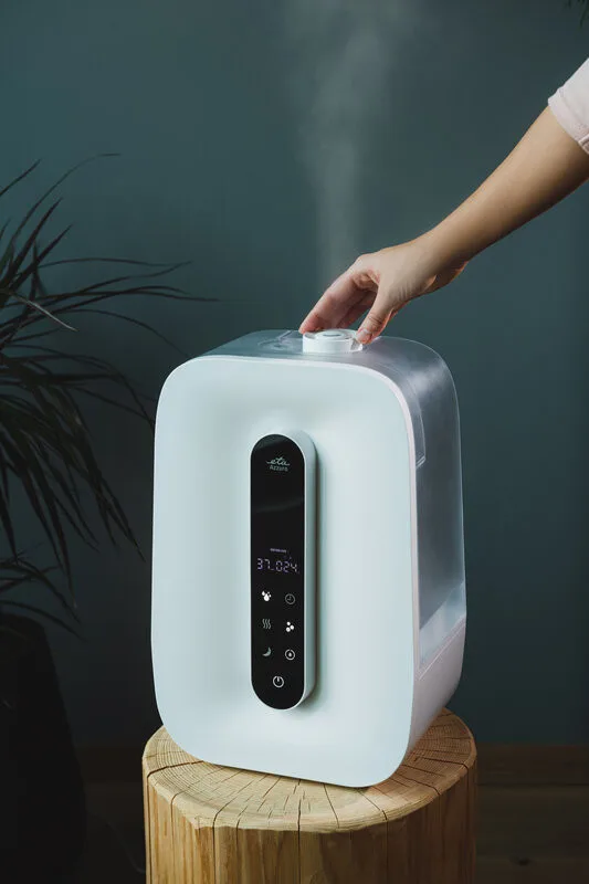 Umidificator de aer cu ultrasunete ETA Azzuro 0626, 115 W, ionizare, 7.6 litri, timer, aromatizare - imagine 8